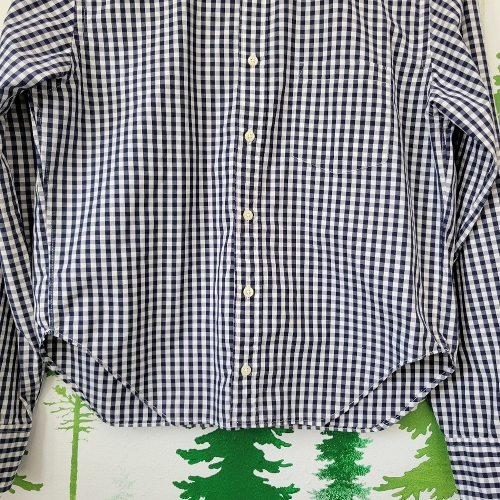 J.Crew Gingham Pattern Shirt. - Picture 2 of 5